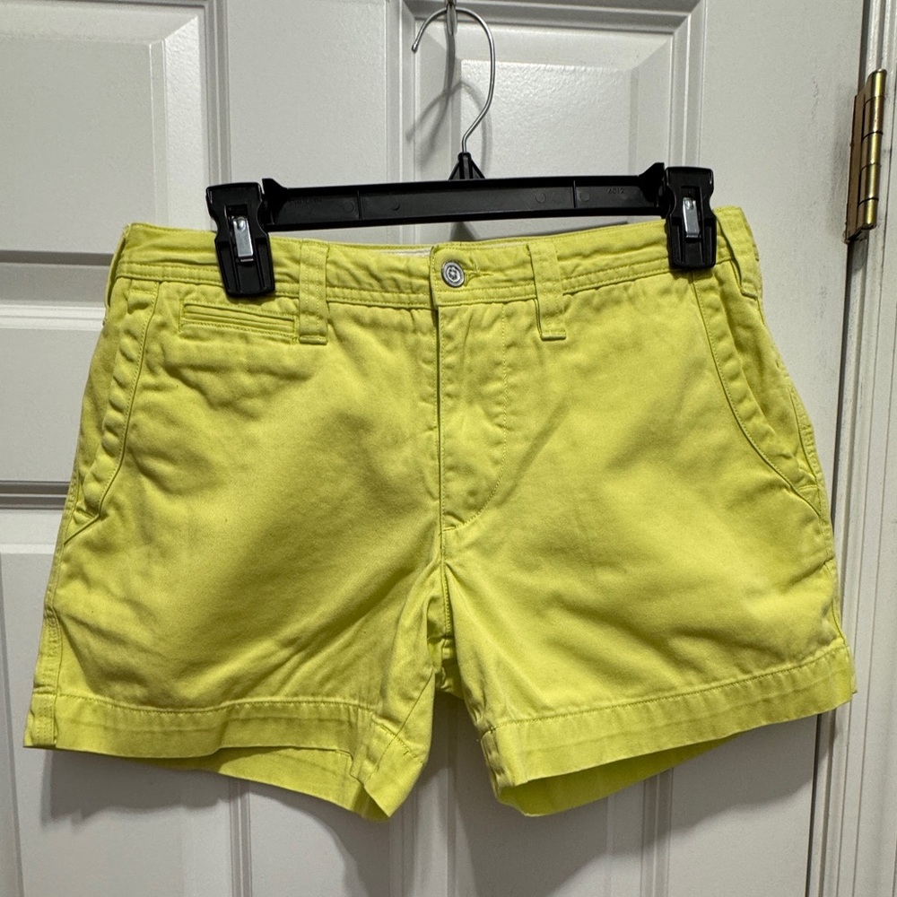 Polo Ralph Lauren size 4 lime shorts